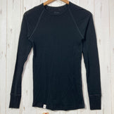 【Men's M ブラック系】 Ibex ( アイベックス ) ウーリーズ クルー Woolies Crew ウール ウェア トップス インナー シャツ ロングスリーブTシャツ クルーネック ウール z00058616  ウール ロングスリーブTシャツ クルーネック