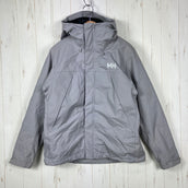 【Women's L グレー系】 Helly Hansen ( ヘリーハンセン ) スカンザ 3ウェイ ジャケット Scandza 3way Jacket ナイロン ウェア トップス アウター ジャケット 化繊インサレーション プリマロフト・ブラック・インサレーション