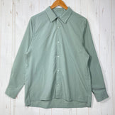 【Unisex M グリーン系】 Yamatomichi ( 山と道 ) ユーエル シャツ UL Shirt ポリエステル ウェア トップス インナー シャツ ロングスリーブシャツ 化繊 z00059458  化繊 ロングスリーブシャツ インナー シャツ トップス ウ