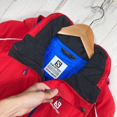 【Men's S レッド系】 Salomon ( サロモン ) アイスストーム ジャケット Icestorm Jacket スキージャケット 中綿 ストレッチ 化繊ダウン ウェア トップス アウター ジャケット ソフトシェル z00060181  ソフトシェル ア