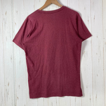 【Men's M ワインレッド系】 Prana ( プラナ ) トライアングル グラフィック ティー Triangle Graphic Tee ウェア トップス インナー シャツ ショートスリーブTシャツ クルーネック 化繊 z00059897  化繊 ショートスリーブ - 0