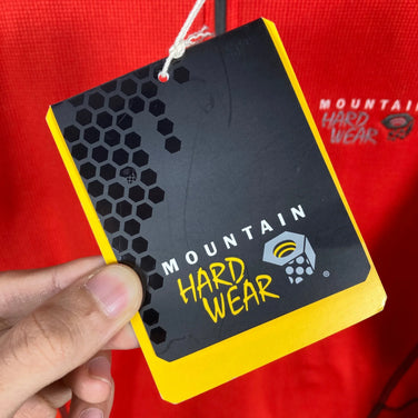 Mountain Hardwear Desna Hoody, Men's Size Small, Orange, Polyester Fleece Jacket with Polartec Power Stretch, z00053932