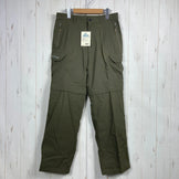 Montbell Convertible Cargo Pants, Men's Small, Green. Khaki Green Nylon. (z00054065)
