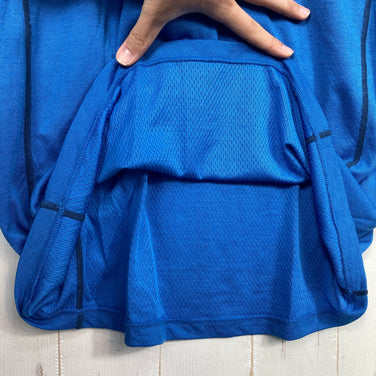 【Men's XL ブルー系】 Foxfire ( フォックスファイヤー ) トランスウェット ウールハーフジップ TS Wool Half Zip ポリエステル ウェア トップス インナー シャツ ロングスリーブシャツ ウール z00058584  ウール ロング