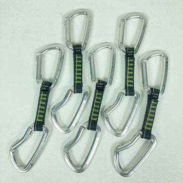 Camp Quickdraw Set (5 pieces) - One Size, Silver (z00054476) - Rock Climbing Gear