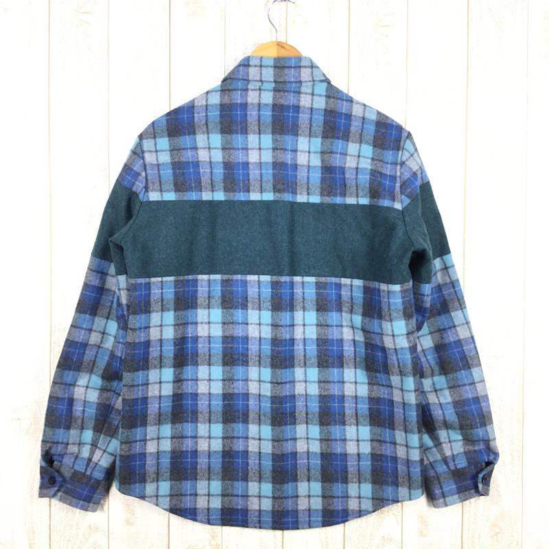 【男款M蓝】Pendleton Original Cpo 衬衫外套 Japan Fit Original Cpo 衬衫外套 Jp-Fit 羊毛绗缝 停产型号 难买 GT002/P