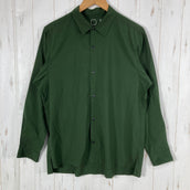 【Unisex M グリーン系】 Yamatomichi ( 山と道 ) UL シャツ UL Shirt シャドウリップ 超軽量 ポリエステル ウェア トップス インナー シャツ ロングスリーブシャツ 化繊 z00061036 化繊 ロングスリーブシャツ インナー