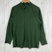 【Unisex M グリーン系】 Yamatomichi ( 山と道 ) UL シャツ UL Shirt シャドウリップ 超軽量 ポリエステル ウェア トップス インナー シャツ ロングスリーブシャツ 化繊 z00061036 化繊 ロングスリーブシャツ インナー