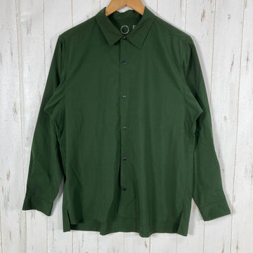 【Unisex M グリーン系】 Yamatomichi ( 山と道 ) UL シャツ UL Shirt シャドウリップ 超軽量 ポリエステル ウェア トップス インナー シャツ ロングスリーブシャツ 化繊 z00061036  化繊 ロングスリーブシャツ インナー
