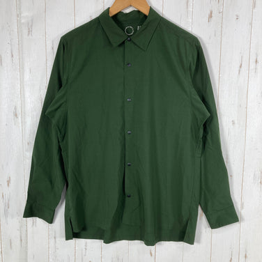 【Unisex M グリーン系】 Yamatomichi ( 山と道 ) UL シャツ UL Shirt シャドウリップ 超軽量 ポリエステル ウェア トップス インナー シャツ ロングスリーブシャツ 化繊 z00061036  化繊 ロングスリーブシャツ インナー