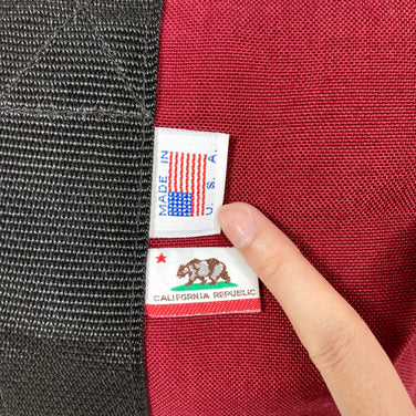 【OneSize レッド系】 1990s Famous Trails ( フェイマストレイルズ ) コーデュラナイロン ダッフルバッグ 生産終了モデル 入手困難 アメリカ製 バッグ ストレージ ダッフルバッグ ボストンバッグ z00059337  ダッフルバッグ