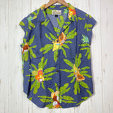 【Women's 12 ネイビー系】 2020 Patagonia ( パタゴニア ) ライトウェイト パタロハ シャツ Lightweight Pataloha Shirt KADB 生産終了モデル 入手困難 レーヨン ウェア トップス インナー シャツ ショートスリー