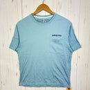 【Men's S ブルー系】 2020 Patagonia ( パタゴニア ) ロード トゥ リジェネレイティブ ポケット ティー Road to Regenerative Pocket Tee BSBL オーガニックコットン ウェア トップス インナー シャツ-1