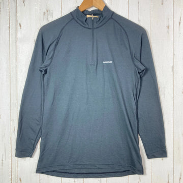 【Men's M ブラック系】 Montbell ( モンベル ) ジオライン L.W. ハイネックシャツ ポリエステル ウェア トップス インナー シャツ ロングスリーブシャツ 化繊 z00057550  化繊 ロングスリーブシャツ インナー シャツ トップス ウ