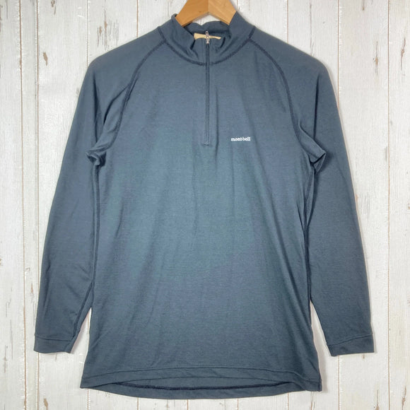 【Men's M ブラック系】 Montbell ( モンベル ) ジオライン L.W. ハイネックシャツ ポリエステル ウェア トップス インナー シャツ ロングスリーブシャツ 化繊 z00057550  化繊 ロングスリーブシャツ インナー シャツ トップス ウ