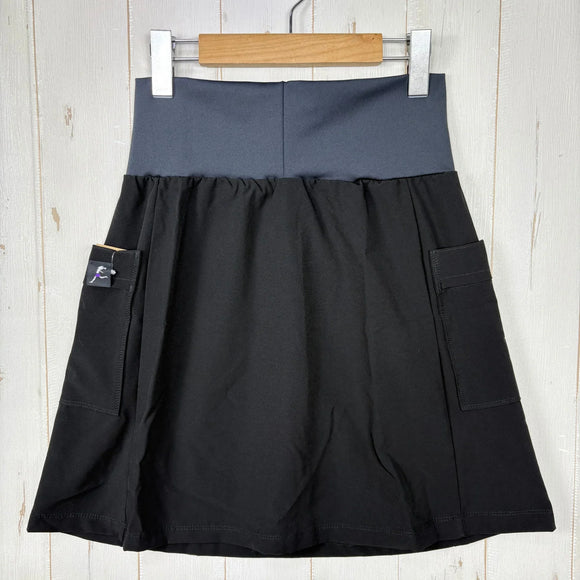 【Women's XS ブラック系】 Purple Rain Adventure Skirts（パープルレイン アドベンチャースカート） ブラック スカート Black Skirt ポリエステル ウェア ボトムス スカート z00055461  スカート ボトムス ウェア
