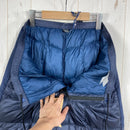 【Men's L ネイビー系】 Montbell ( モンベル ) ライトアルパイン ダウンパンツ Men's Light Alpine Down Pants Men's ネイビー DKNV 800フィルパワー EXダウン ダウン ウェア ボトムス ロングパンツ ダ-5