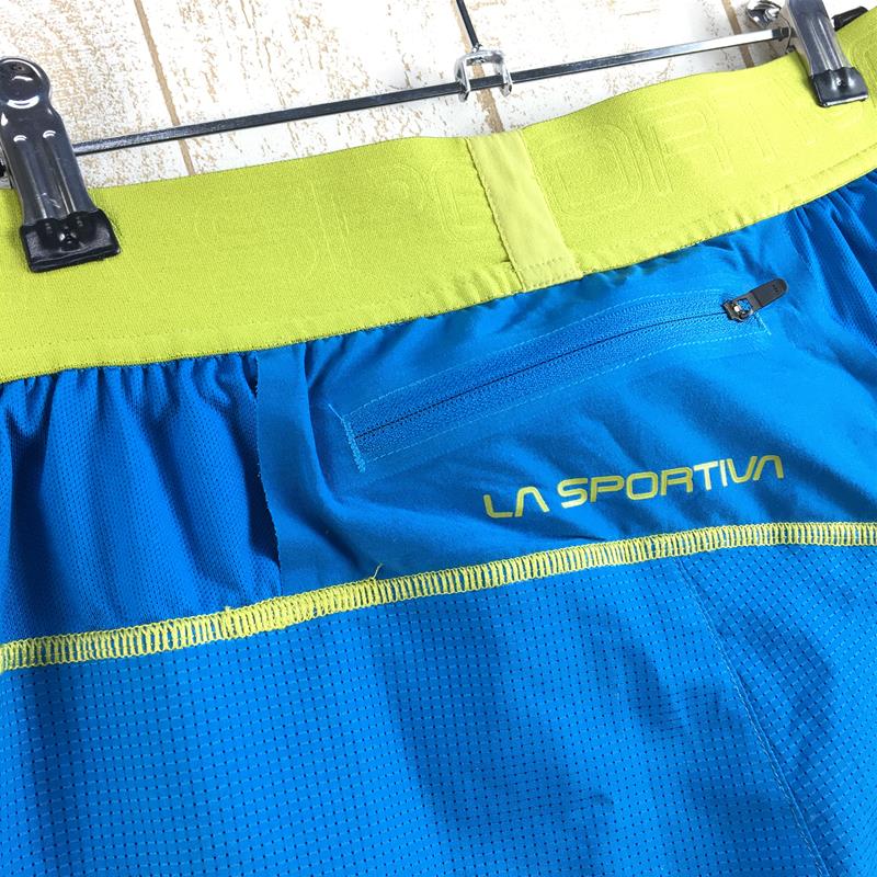 【Men's S ブルー系】 La Sportiva ( ラ・スポルティバ ) メダル ショーツ Medal Short ランニングショーツ J98 Men's  化繊 ショーツ ショートパンツ ボトムス ウェア