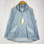 【Unisex 2 ブルー系】 Rawlow Mountain Works ( ロウロウマウンテンワークス ) エアリー フーディー Airy Hoodie Aqua z00058959 Aqua ウィンドシェル アウター ジャケット トップス ウェア