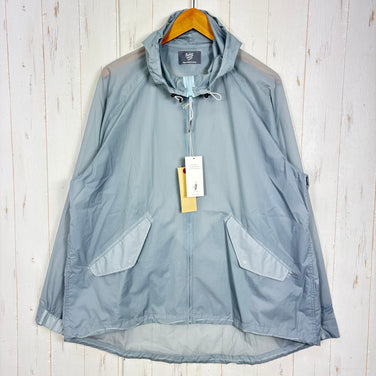 【Unisex 2 ブルー系】 Rawlow Mountain Works ( ロウロウマウンテンワークス ) エアリー フーディー Airy Hoodie Aqua z00058959 Aqua ウィンドシェル アウター ジャケット トップス ウェア