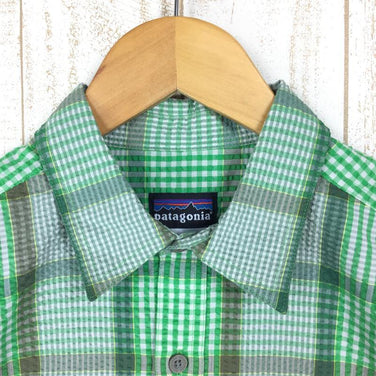 【Men's XS グリーン系】 Patagonia ( パタゴニア ) ショートスリーブ パッカーウェア シャツ Short Sleeved Puckerware Shirts デッドストック 53001 International Men's GGI コットン シ - 【公式】2ndGEAR（セカンドギア）Webショップ【登山用品・アウトドア用品専門 買取販売店】