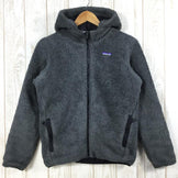 【Girl's XL ブラック系】 Patagonia ( パタゴニア ) ガールズ リバーシブル ドリーム ソング フーディ Girls Reversible Dream Song Hoody フリース ジャケット 68180 International Girl's - 【公式】2ndGEAR（セカンドギア）Webショップ【登山用品・アウトドア用品専門 買取販売店】