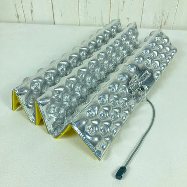 Thermarest Z-Seat Sol 银色/柠檬色睡眠系统，带靠垫 (z00054467)，均码，银色/柠檬色