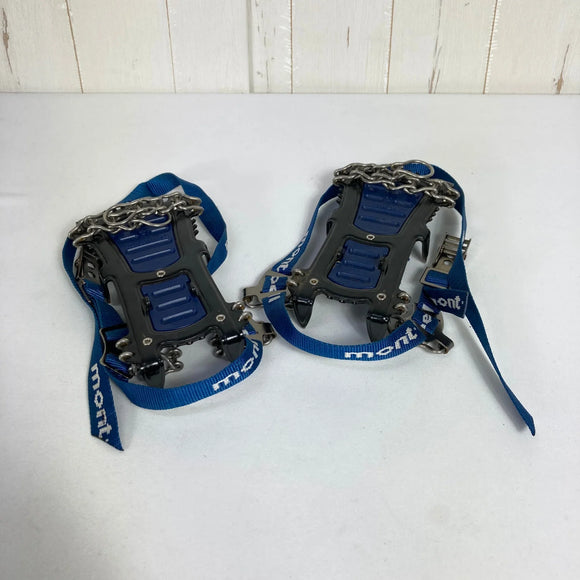 【OneSize ネイビー系】 Montbell ( モンベル ) スノースパイク6 Snow Spike 6 6本爪 波形アンチスノープレート アルミ ウィンターギア クランポン アイゼン z00061413  クランポン アイゼン ウィンターギア