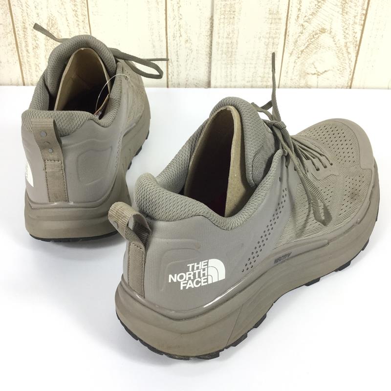 【男士 27.5 厘米灰色】The North Face Vectiv Enduris 越野跑鞋 NF02102 男士 MK 矿物灰 x Tnf 黑色越野跑鞋