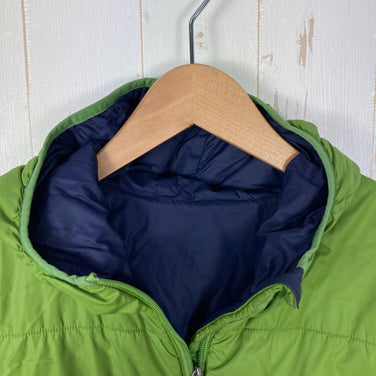 【Kid's 140 グリーン系】 Montbell ( モンベル ) リバーシブル サーマラップ パーカ 化繊ダウン ウェア トップス アウター ジャケット 化繊インサレーション z00056664  化繊インサレーション アウター ジャケット トップス ウェア