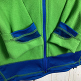 Mountain Equipment Style Croz Alpine Jacket, Men's Small, Green. Polyester fleece outerwear.