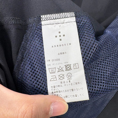 [Men's M Navy] Axesquin Short Sleeve Ventilation Shirt S/S Ventilation Shirt 011056 Dark Navy z00055910 Dark Navy Synthetic Short Sleeve Shirt Inner