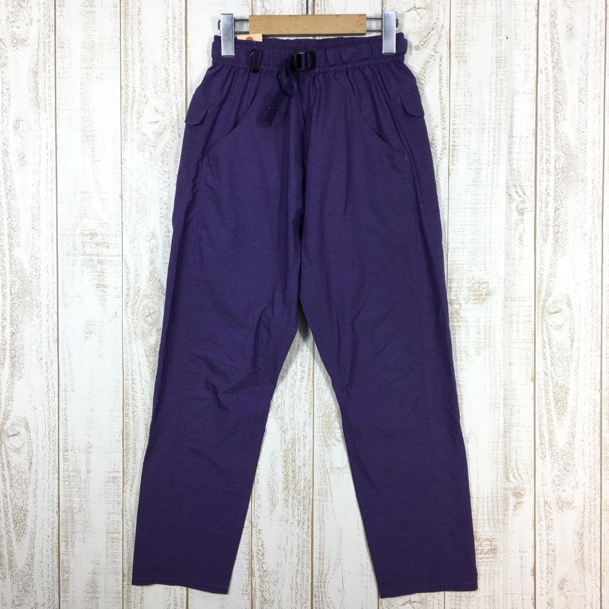 [Women's S Purple] Yamatomichi (Yama to Michi) Light 5-Pocket Pants Hard to find Women's Synthetic long pants Bottoms Wear