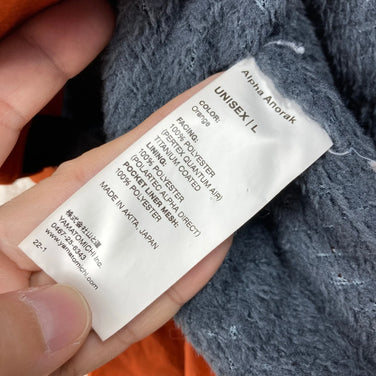 【Unisex L オレンジ系】 2022 Yamatomichi ( 山と道 ) アルファ アノラック Alpha Anorak 入手困難 ポリエステル ウェア トップス アウター ジャケット フリース ポーラテック・アルファダイレクト z00050304 フリー - 【公式】2ndGEAR（セカンドギア）Webショップ【登山用品・アウトドア用品専門 買取販売店】