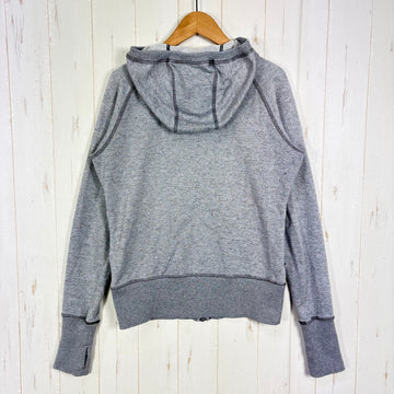 【Women's M グレー系】 2013 Patagonia ( パタゴニア ) クラウド スタック フーディ Cloud Stack Hoody FGE フルジップ フリース ラグランスリーブ ポリエステル ウェア トップス インナー シャツ フーディ コットン - 0