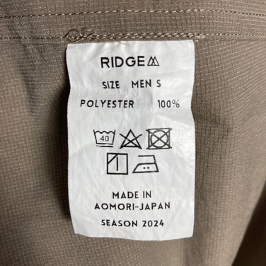 【Men's S ベージュ系】 Ridge Mountain Gear ( リッジマウンテンギア ) ベーシックロングスリーブシャツ ポリエステル ウェア トップス インナー シャツ ロングスリーブシャツ 化繊 z00054859  化繊 ロングスリーブシャツ イン