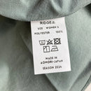 【Women's S グリーン系】 Ridge Mountain Gear ( リッジマウンテンギア ) ベーシック ショートスリーブ シャツ Basic Short Sleeve Shirt Sage Green ポリエステル ウェア トップス インナー シャツ ショ-7