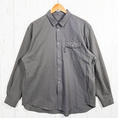 【Men's L グレー系】 Ridge Mountain Gear ( リッジマウンテンギア ) ベーシック ロングスリーブシャツ ポリエステル ウェア トップス インナー シャツ ロングスリーブシャツ 化繊 z00052610  化繊 ロングスリーブシャツ イ