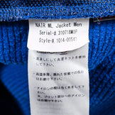 男士小号蓝色 Mammut Nair ML 夹克 AF 涤纶羊毛夹克 (Z00052910)