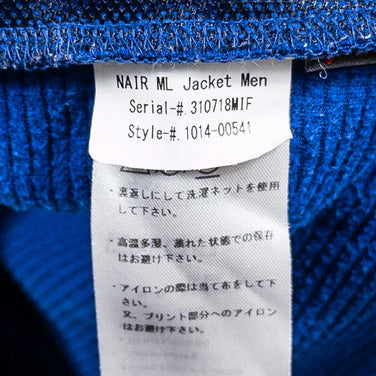 男士小号蓝色 Mammut Nair ML 夹克 AF 涤纶羊毛夹克 (Z00052910)