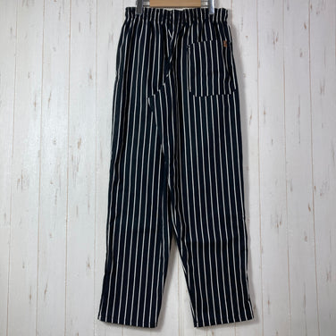 【Unisex S ブラック系】 Red Kap ( レッドキャップ ) バギー シェフ パンツ Spun Polyester Baggy Chef Pant チョークストライプ Chef Designs ( シェフデザインズ ) ポリエステル ウェア ボトムス ロン
