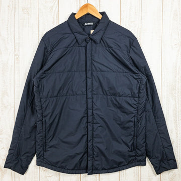 【Men's L ネイビー系】 Salomon ( サロモン ) スノーシェルター インシュレイテッド シャツ SNOWSHELTER INSULATED SHIRT LC1368100 化繊ダウン ウェア トップス アウター ジャケット 化繊インサレーション z0 - 【公式】2ndGEAR（セカンドギア）Webショップ【登山用品・アウトドア用品専門 買取販売店】