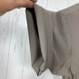 Women's Small Beige Ridge Mountain Gear Basic Short Sleeve Shirt, Tawny Brown, Polyester, Top, Undershirt