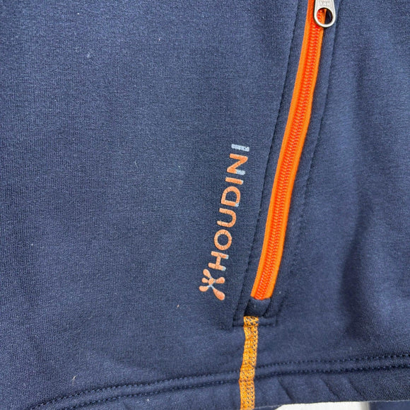 【Men's M ネイビー系】 Houdini ( フーディニ ) パワー ジャケット Power Jacket Blue Illusion ウェア トップス アウター ジャケット フリース ポーラテック・パワーストレッチ z00057872 Blue Illusi