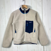 【Men's XXS アイボリー系】 2020 Patagonia ( パタゴニア ) クラシック レトロ X ジャケット Classic Retro-X Jacket NAT Natural ポリエステル ウェア トップス アウター ジャケット フリース z000563