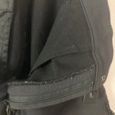 Men's Small Black Millet Monte Rosa Pants, Nylon Softshell Long Pants (z00054693).