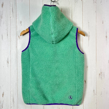 Aigle 女式小号绿色 Boa 羊毛背心，涤纶，上衣，背心，羊毛，z00053482