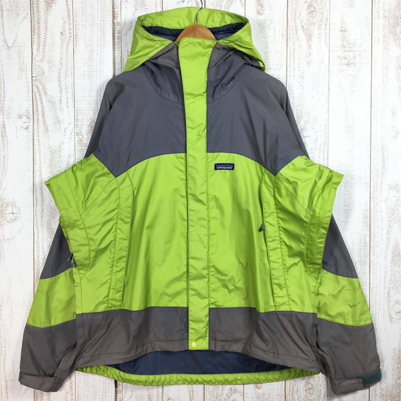 [Men's L Green] Patagonia Direct-X Jacket Hardshell Hoodie Acid Discontinued Model Hard to Find 83231 International Men's Acid / D