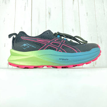 Asics Trabuco Max 2 女款越野跑鞋，尺码 24.0cm，黑色 (z00054672)