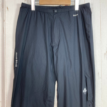 【Men's M-Long ブラック系】 Montbell ( モンベル ) レイントレッカー パンツ Rain Trekker Pants ナイロン ウェア ボトムス ロングパンツ レインシェル z00058903  レインシェル ロングパンツ ボトムス ウェア